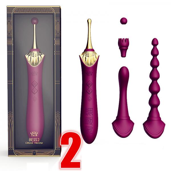 Sỉ Zalo Queen Bess 2 với 4 đầu phụ thay thế kích thích nhiều vị trí  nhập khẩu 