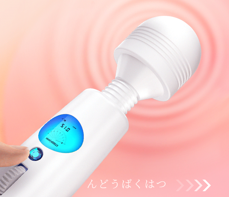 Chày rung kèm lưỡi liếm 2 đầu Galaku có màn hình Led massage điểm G