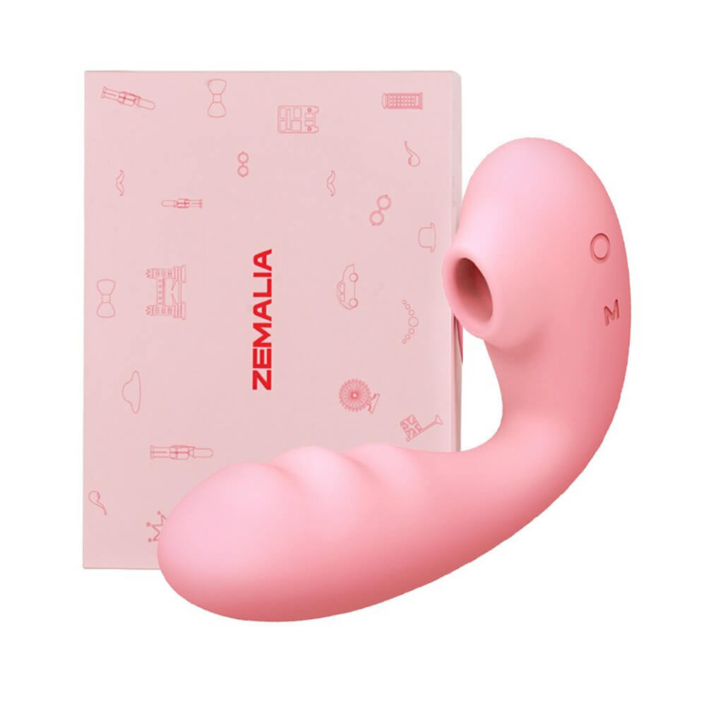  Nhập sỉ Máy massage Svakom Zemalia Tana 2 đầu rung bú hút toả nhiệt uốn cong  nhập khẩu 