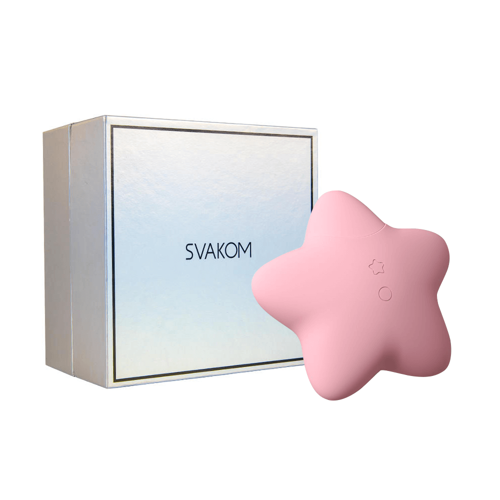  Giá sỉ Máy rung bút hút Svakom Peach Star hình ngôi sao massage kích thích  loại tốt 
