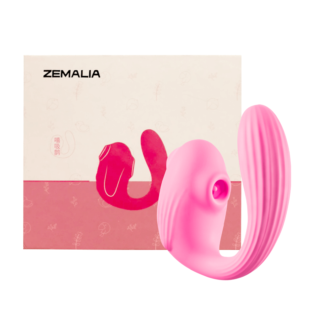  Bảng giá Máy massage chữ C Svakom Zemalia Si Wokang 2 đầu liếm mút rung toả nhiệt  cao cấp 