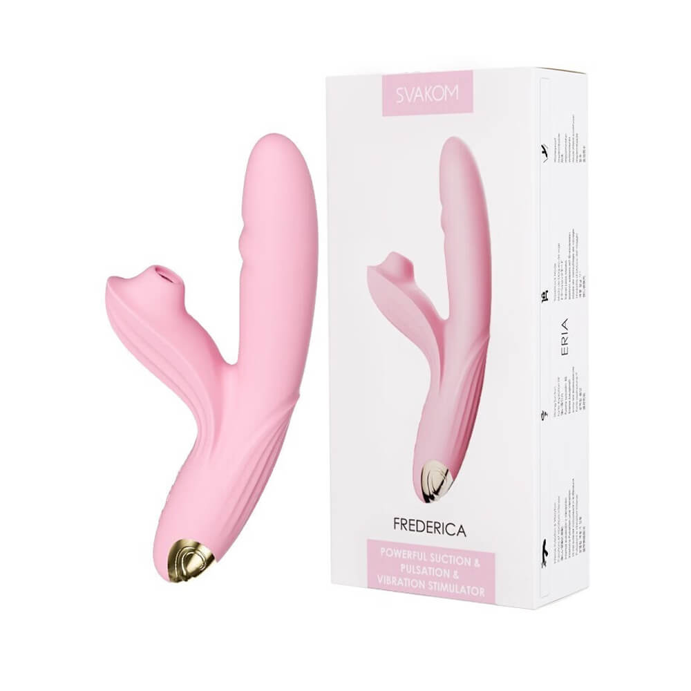 Đánh giá Dương vật giả đa năng Svakom Frederica rung thụt hút toả nhiệt  hàng mới về 