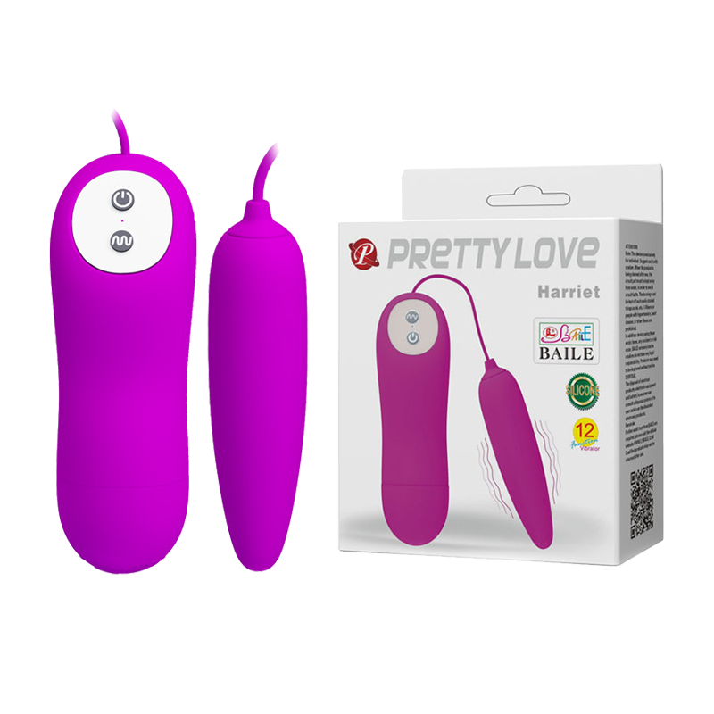 Shop bán Trứng rung 1 đầu 12 chế độ rung pin - Pretty Love Harriet  có tốt không? 