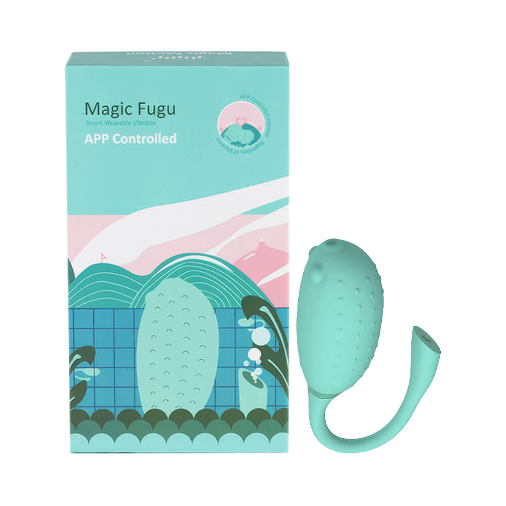  Nhập sỉ Trứng rung Magic Motion Fugu Xanh không dây kết nối bluetooth app IOS Android  hàng xách tay 
