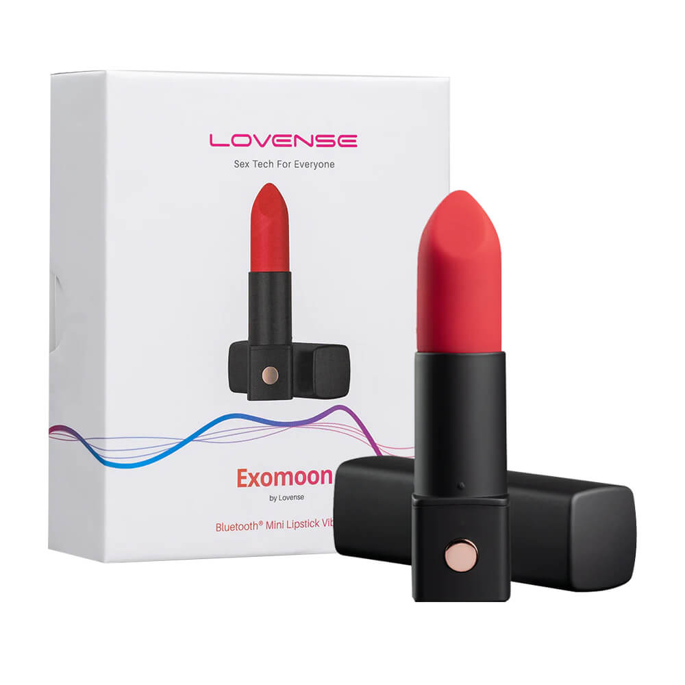  Nhập sỉ Trứng rung hình thỏi son Lovense Exomoon mini nhỏ gọn điều khiển qua app  nhập khẩu 