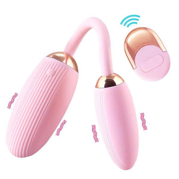 Phân phối Trứng Rung Tình Yêu Ankni 2 Đầu Có Điều Khiển Remote Từ Xa  giá tốt 