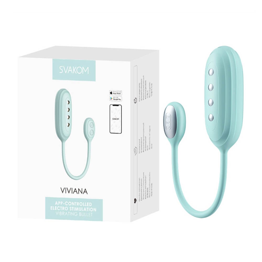 Đánh giá Trứng rung sốc điện Svakom Viviana điều khiển qua app điện thoại  giá sỉ 