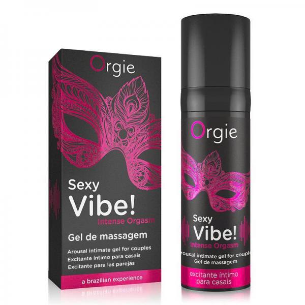 Gel Kích Thích Rung Tê Orgie Sexy Vibe Intense Orgasm 15ml Nóng Lạnh Tăng Khoái Cảm Nữ Giới 