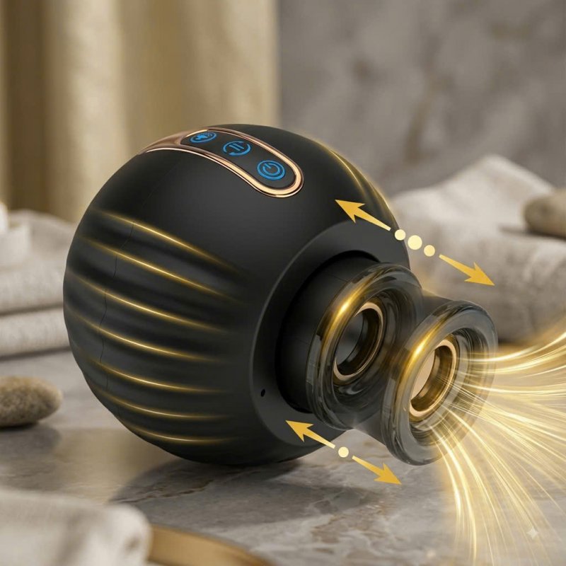 Cốc Thủ Dâm Nam Koharubi Ball Tự Động Xoay Đẩy Nhỏ Gọn Cao Cấp 